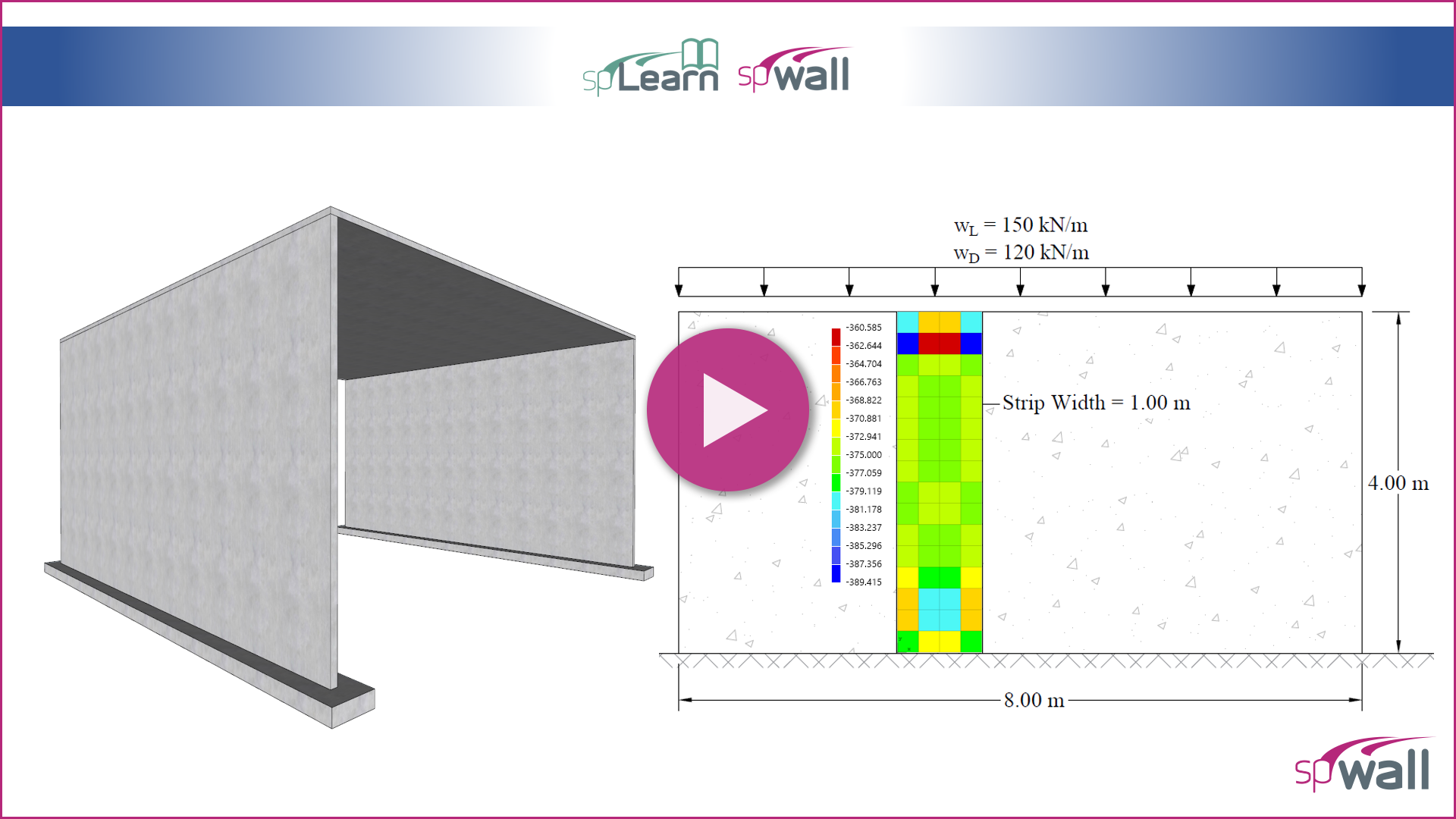 How to Analyze and Design a Reinforced Concrete Bearing Wall (CSA A23.3-14)